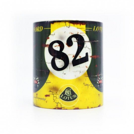 Jim Clark Lotus No82 Mug - Vroom Classics