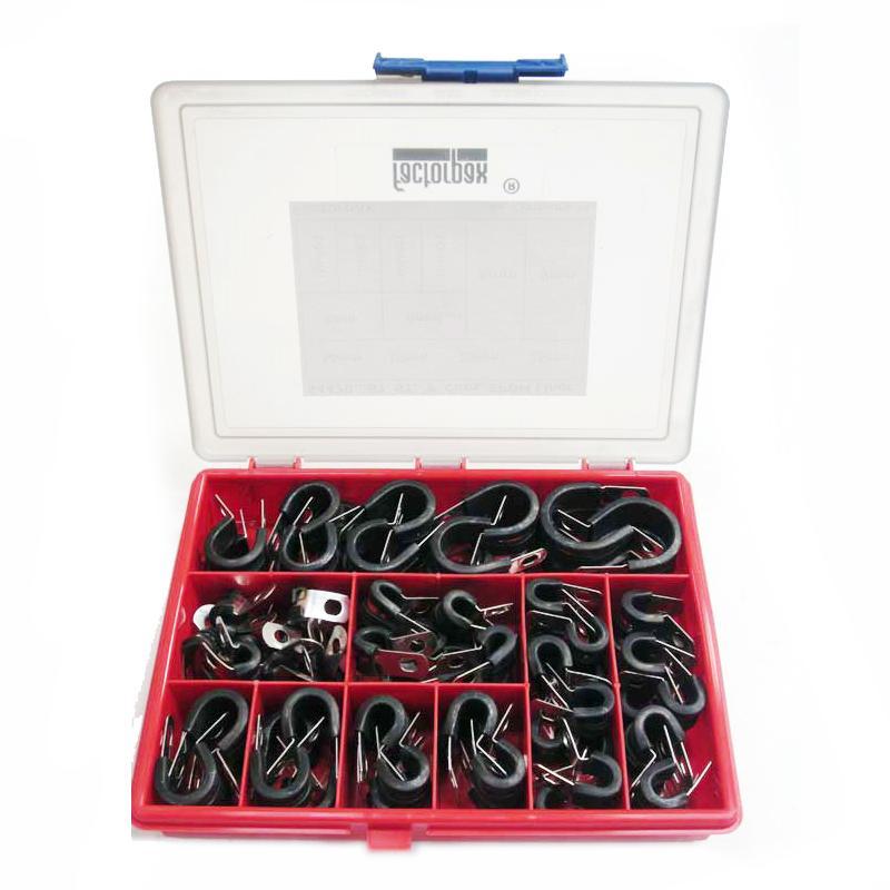 Kits - Clips & Clamps - Stainless Steel P Clips, EPDM Liner 5 - 25mm - Vroom Classics