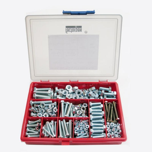 Kits - Set Screws - H/T Sets, 5 x 25mm to 10 x 50mm with Nuts - Vroom Classics