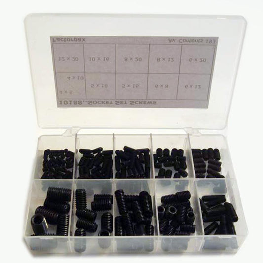 Kits - Socket Screws - Grub, 4 x 5 to 12 x 20mm - Vroom Classics