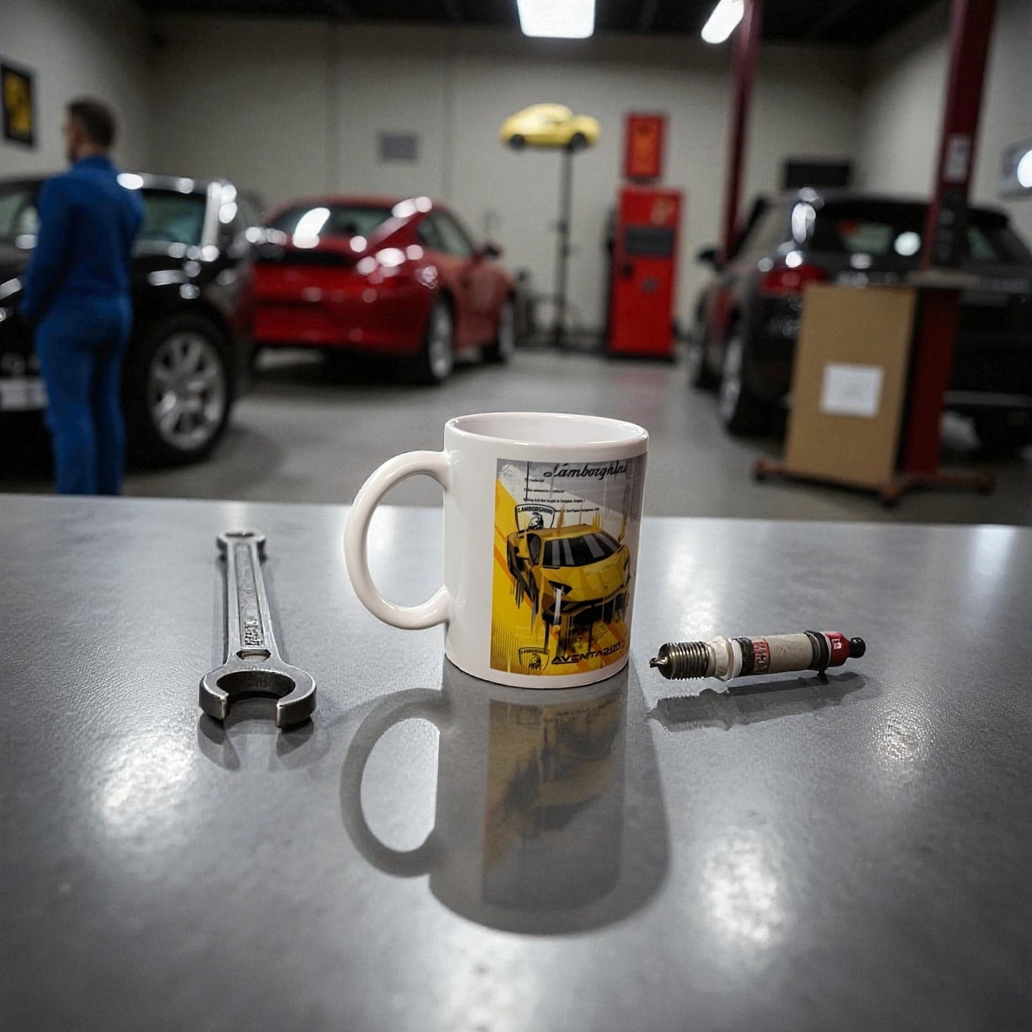 Lamborghini Aventador Pop Art Mug - Vroom Classics