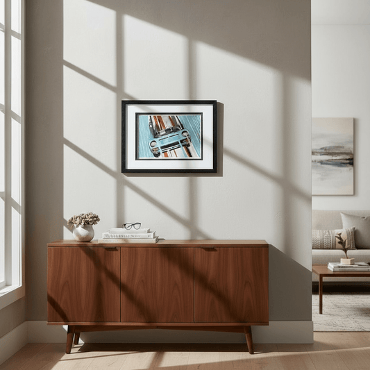 Lamborghini Miura Pop Art Blue - Medium - Vroom Classics