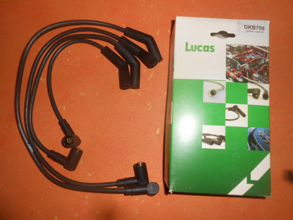 LANCIA Y10 1.1i(1989 - 95) engine 156C046 IGNITION LEAD SET - GENUINE LUCAS DKB708 - Vroom Classics