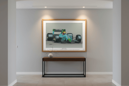 Leyton House Racing’s Last Dance - Limited Edition Giclee Print (Copy) - Vroom Classics