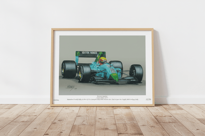 Leyton House Racing’s Last Dance - Limited Edition Giclee Print (Copy) - Vroom Classics