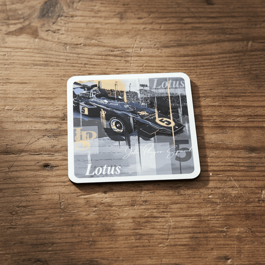 Lotus 72 Pop Art Coasters - Vroom Classics