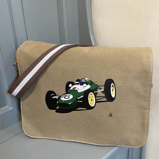 Lotus Messenger Bag - Vroom Classics