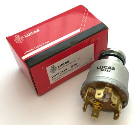 Lucas Ignition/Light Switch Body 30552 Motorcycle - Vroom Classics