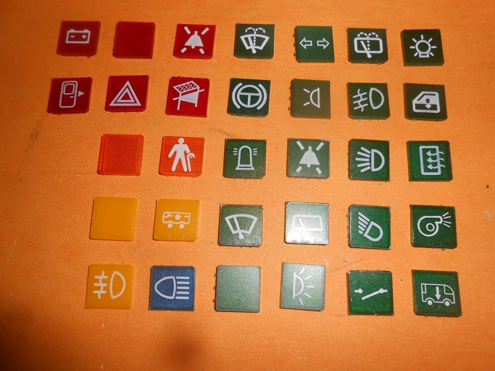 LUCAS illuminated ROCKER SWITCH + Mounting Frame 24volt - SPB478(choice of decals) - Vroom Classics