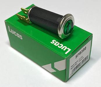 Lucas Jewel type Warning light (Green) 99 - 1209,99 - 0569,LU54363455,LU38191,SPB390 - Vroom Classics