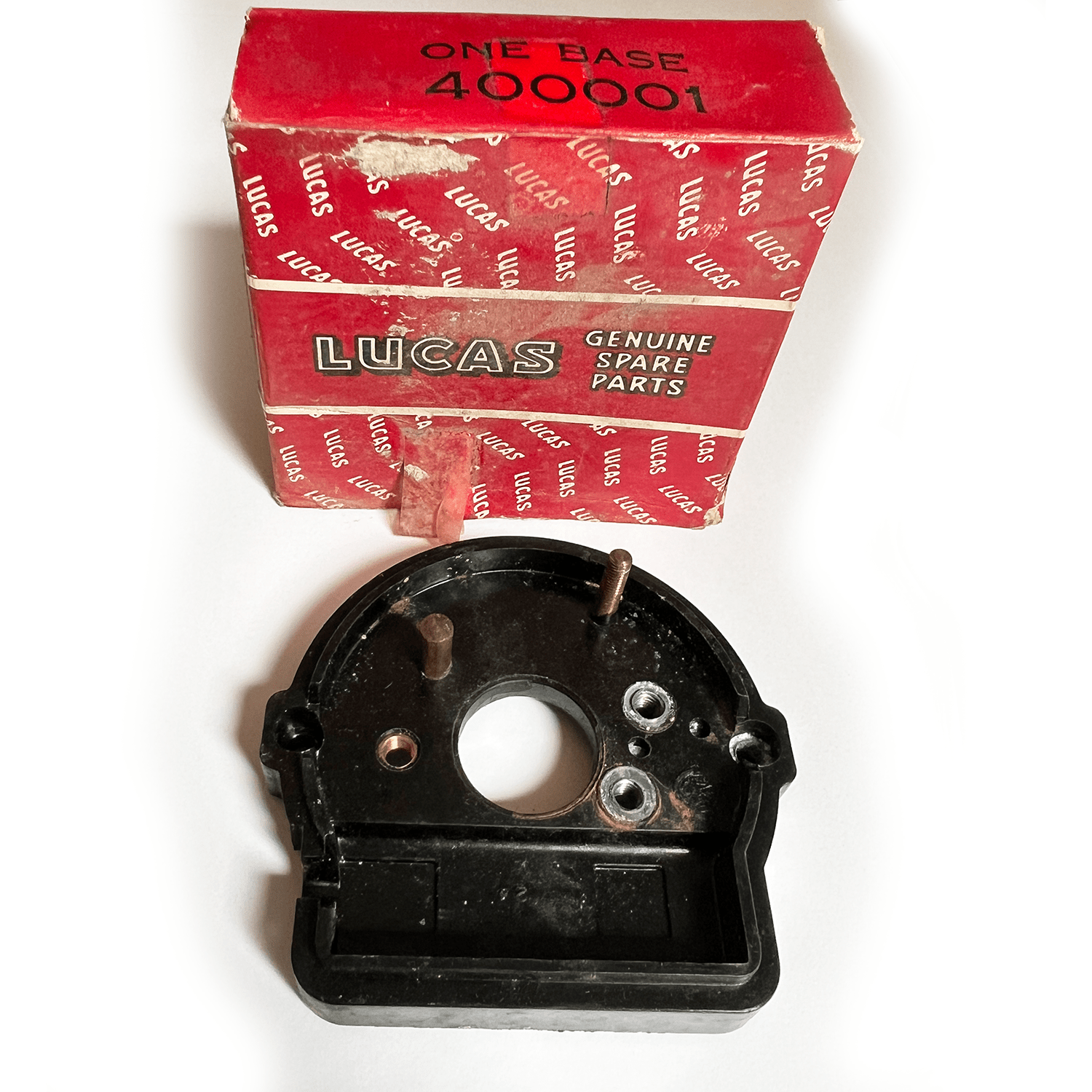 Lucas Original Distributor Base Plate Lucas 400001 Fits DK2 DK2A DK4 DK4A DK6 - Vroom Classics