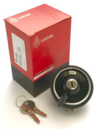 Lucas PLC6 Ignition and Lighting Switch 34055 Motorcycle - Vroom Classics