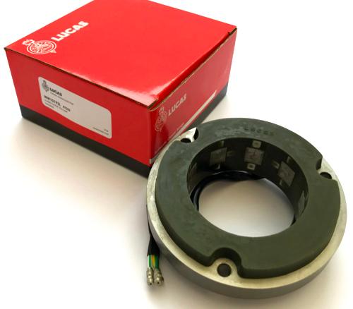 Lucas RM24 3 phase Stator 47252 Triumph T140 10.5 amp stator 3 Lead - Vroom Classics