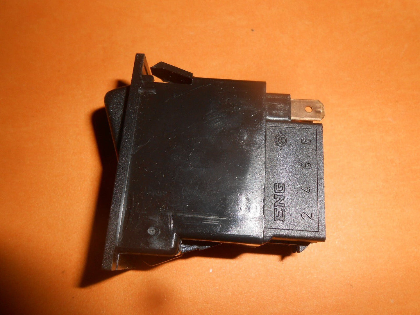 LUCAS ROCKER SWITCH open/double contacts+ Mounting Frame - SPB436(pick decals) - Vroom Classics
