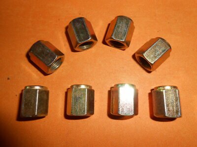 M10 x 1mm Female Metric Brake Pipe Fittings Unions 3/16" Pipe x8 - Vroom Classics