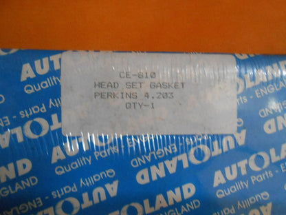 Massey Ferguson 65 260 765 Perkins Diesel A4.203 CYLINDER HEAD GASKET SET - Vroom Classics