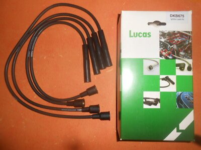 MAZDA 323 (BA) 1.3i 16v (1994 - 1999) IGNITION LEAD SET - GENUINE LUCAS DKB675 - Vroom Classics