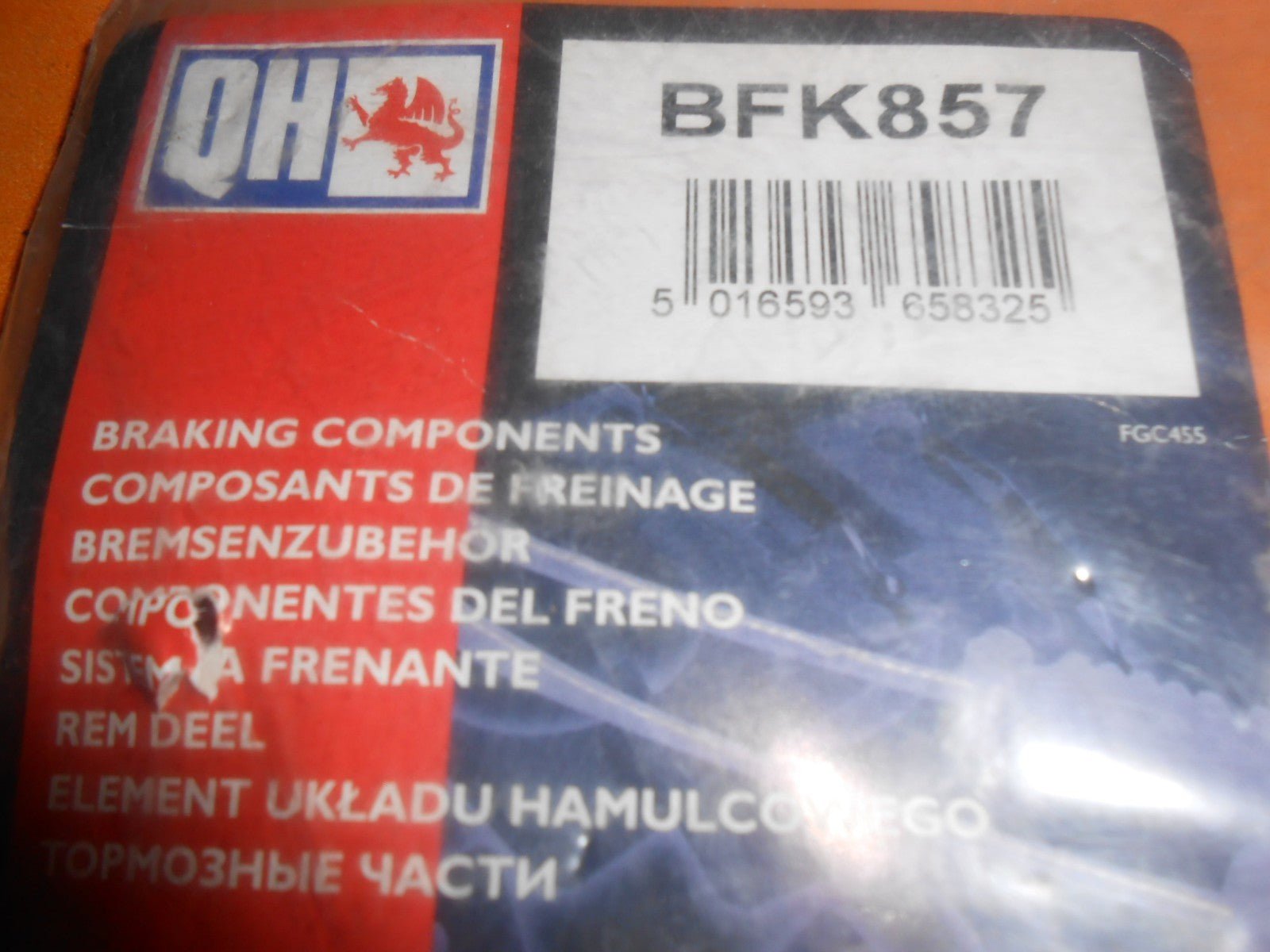 MERCEDES SPRINTER, VOLKSWAGEN LT 28(1995 - 2006) NEW BRAKE PAD Fixing Kit - BFK857 - Vroom Classics