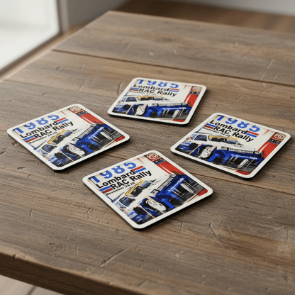MG Metro 6R4 Pop Art Coasters - Vroom Classics