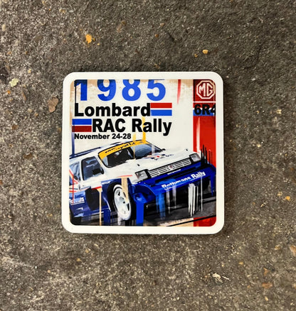 MG Metro 6R4 Pop Art Coasters - Vroom Classics