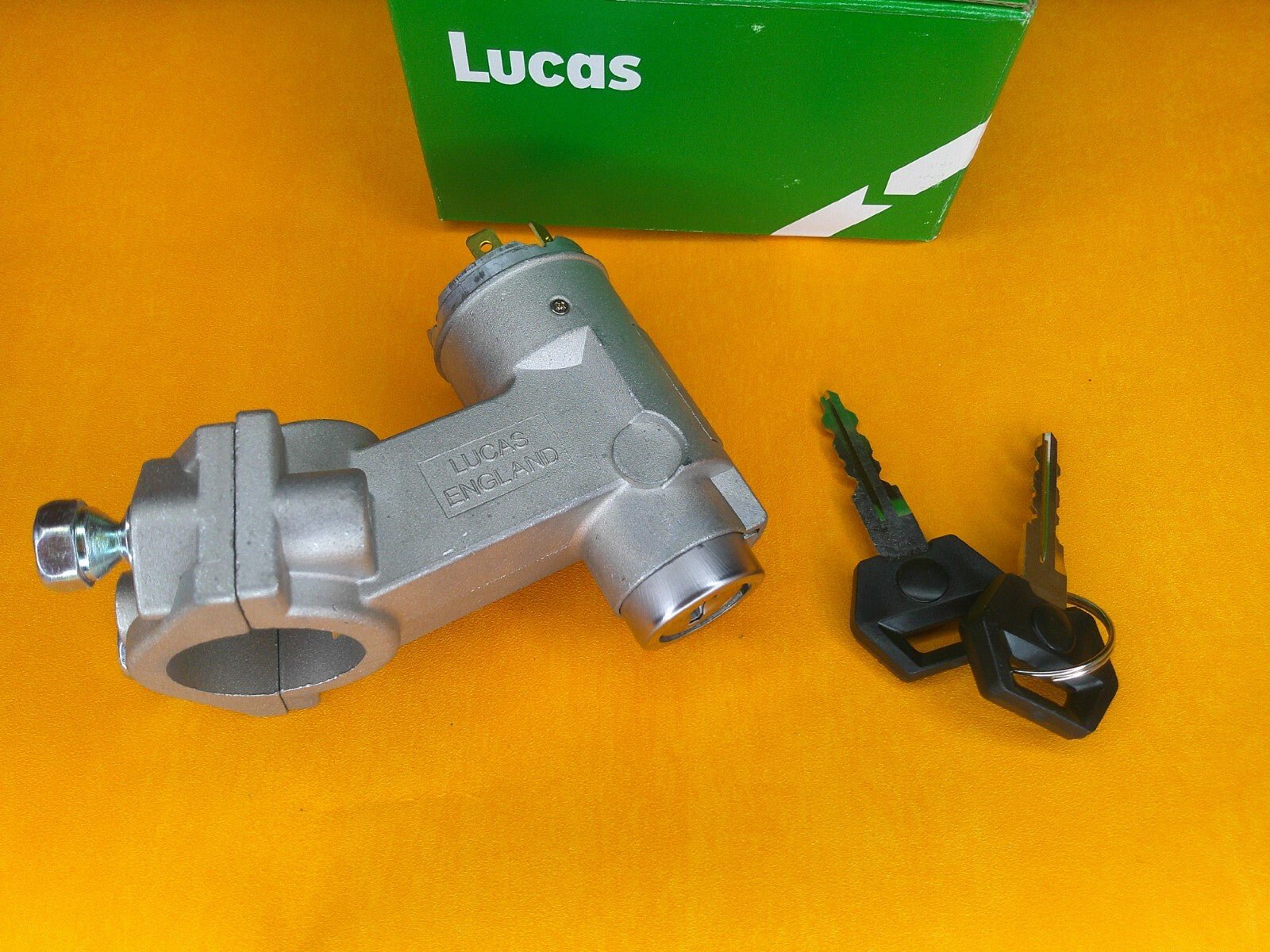 MG MIDGET (1970 - 79) STEERING LOCK COLUMN IGNITION SWITCH - LUCAS BHA5215,SSB310 - Vroom Classics