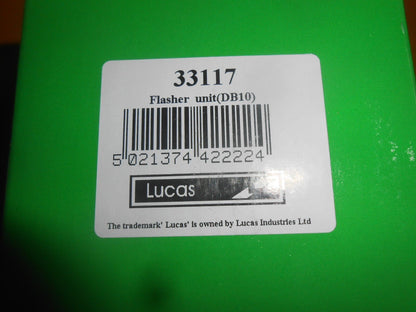 MG TC TD TF FLASHER UNIT RELAY Genuine Lucas DB10, 33117 - Vroom Classics