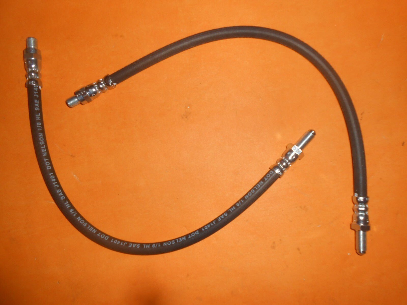 MORGAN PLUS EIGHT 3.5 (1968 - 73) FRONT BRAKE HOSES PAIR - BFH4370 - Vroom Classics