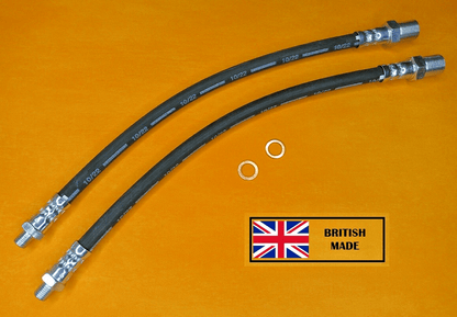 MORRIS MINOR II & MORRIS 1000 (1962 - 1971) FRONT BRAKE HOSES PAIR - Vroom Classics