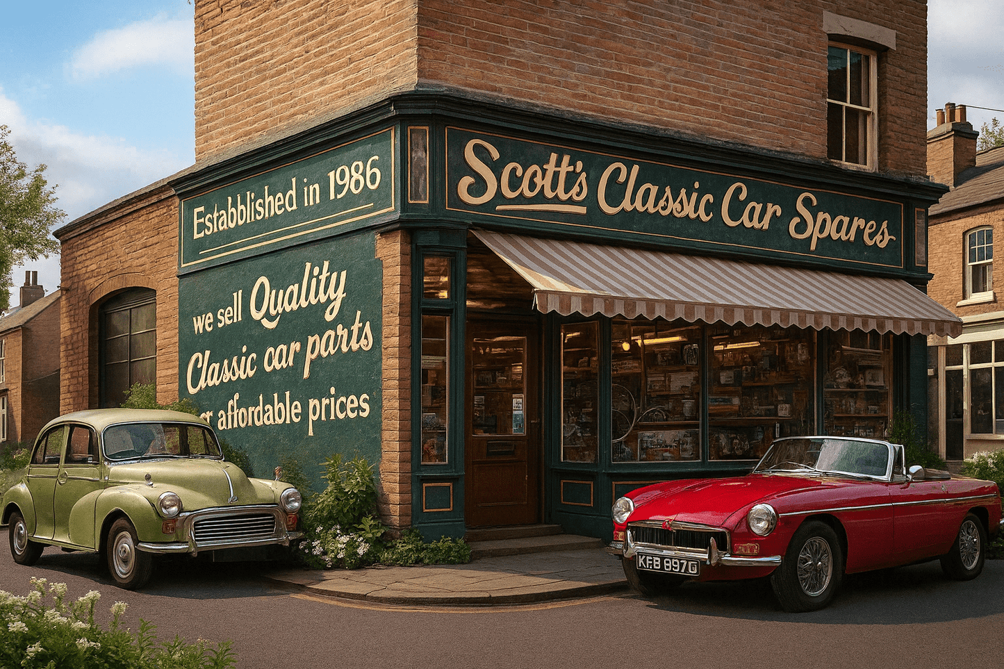 MORRIS MINOR MORRIS 1000 (1956 - 71) PLASTIC WINDSCREEN WASHER BOTTLE & CAP - Vroom Classics