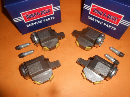 MORRIS OXFORD SERIES II III & IV(1954 - 1960)FRONT BRAKE WHEEL CYLINDERS(SET of 4) - Vroom Classics