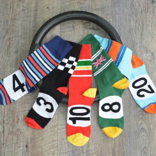 Motoring Leg - Ends Socks - Vroom Classics