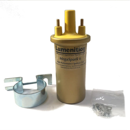 MS6 Lumenition Mega Spark 6 Ignition Coil (None Ballasted) 12v - Vroom Classics