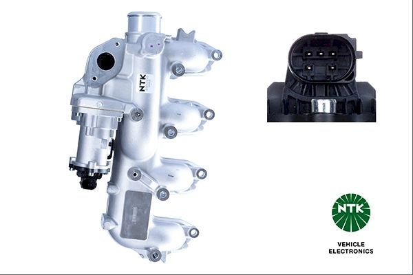 NGK Electric EGR Valve EGE5 - D015 / 94508 without gasket / seal 5 Pin Connector - Vroom Classics