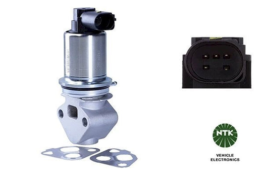 NGK Electric EGR Valve EGE5 - D028 / 94072 without gasket / seal 5 Pin Connector - Vroom Classics