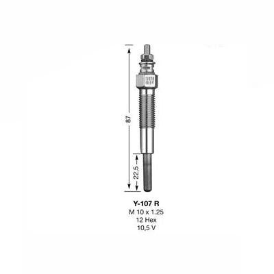 NGK Glow Plug Y-107R (1229) - Vroom Classics