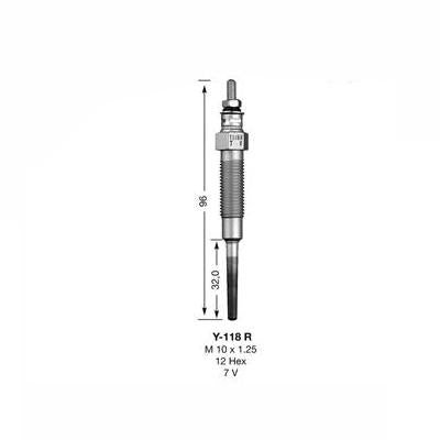 NGK Glow Plug Y-118R (2187) - Vroom Classics