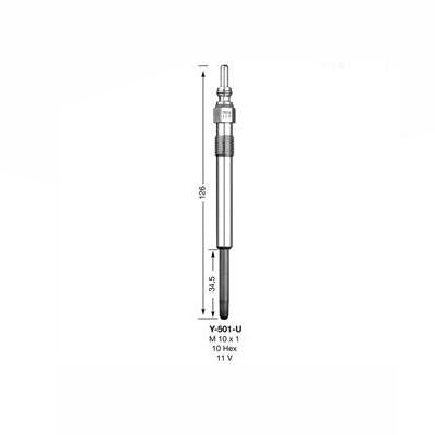 NGK Glow Plug Y-501U (3786) - Vroom Classics