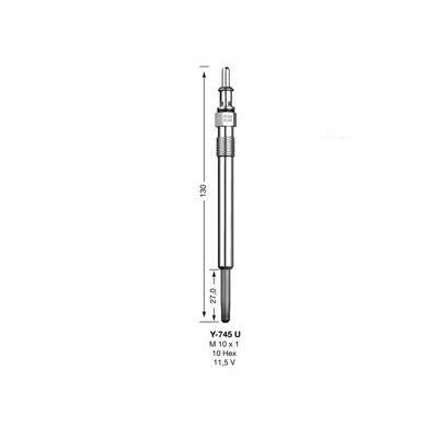 NGK Glow Plug Y-745U (4705) - Vroom Classics