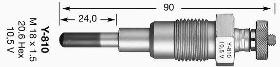 NGK Glow Plug Y - 810 (6929) - Vroom Classics