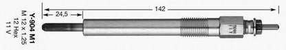 NGK Glow Plug Y - 904M1 (7995) - Vroom Classics