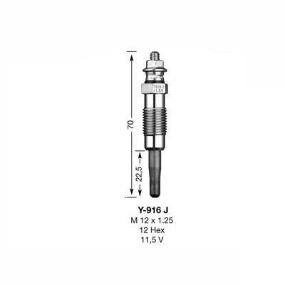NGK Glow Plug Y - 916J (4454) - Vroom Classics