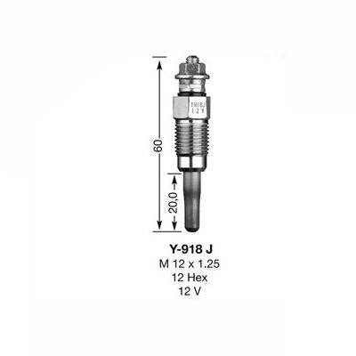 NGK Glow Plug Y-918J (3704) - Vroom Classics