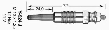 NGK Glow Plug Y - 924J (3473) - Vroom Classics