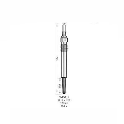 NGK Glow Plug Y-930U (5568) - Vroom Classics