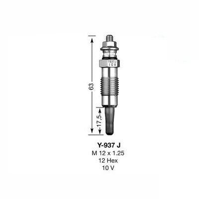 NGK Glow Plug Y-937J (4118) - Vroom Classics