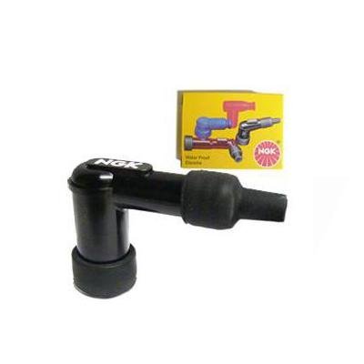 NGK LB05E Resistor Spark Plug Cap black 8031 - Vroom Classics
