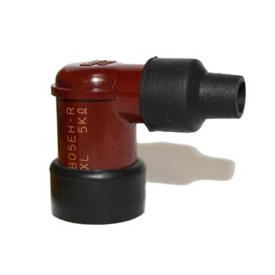 NGK LB05EH Resistor Spark Plug Cap red 8688 - Vroom Classics