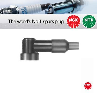NGK LC05EFK Resistor Spark Plug Cap Fits CM6 or Y82 Black - 8050 - Vroom Classics