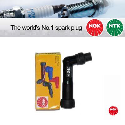 NGK Resistor Spark Plug Cap XB05F black (8062) - Vroom Classics