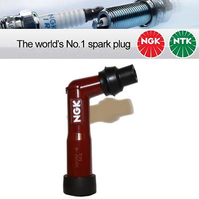 NGK Resistor Spark Plug Cap XD05F red (8768) - Vroom Classics